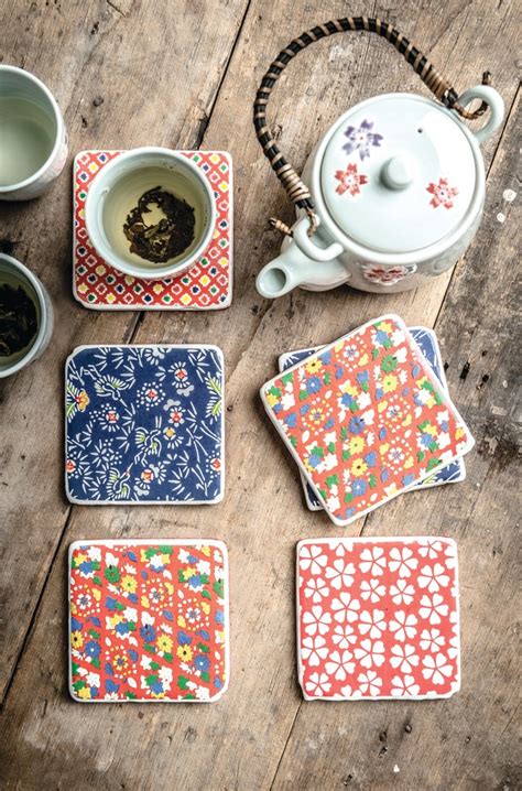 How To Make Diy Tile Coasters Gathered