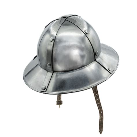 13th 14th Century Kettle Hat Infantry Helmet With Leather Liner Lord Of Battles