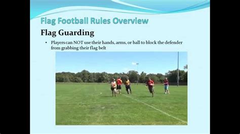 The rules and guidelines on how to display and fly the national flag of canada. Iowa State Intramural Flag Football Rules Overview - YouTube