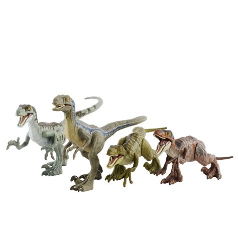 Buy Raptor Squad Jurassic World Camp Cretaceous Dinosaurs 4 Pack Online