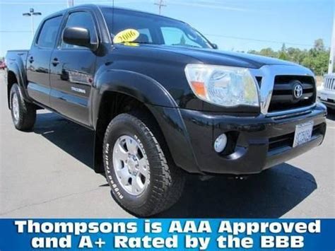 2006 Toyota Tacoma Crew Cab Pickup 4wd Sr5 Wtrd Off Road Package For