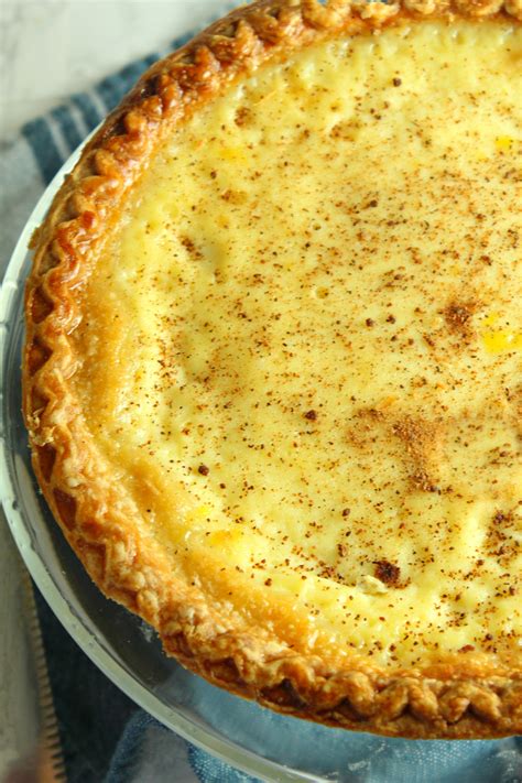 Old Fashioned Cream Custard Pie My Incredible Recipes