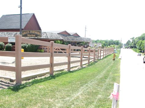 Order bufftech vinyl fences through discount fence for low prices and superior service with bufftech vinyl fence, you can have that house in the suburbs with a white picket fence decorative two rail fencing comes in many of the same brilliant shades offered for other certagrain fences as. Commercial Vinyl Fence