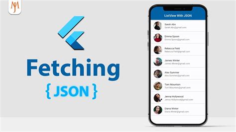 Flutter Building Listview With Json Data Get Youtube