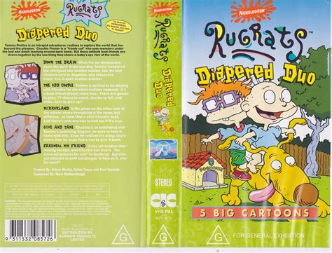 Rugrats Decade In Diapers Vol 1 Diapered Duo Vhs Lot Vrogue Co