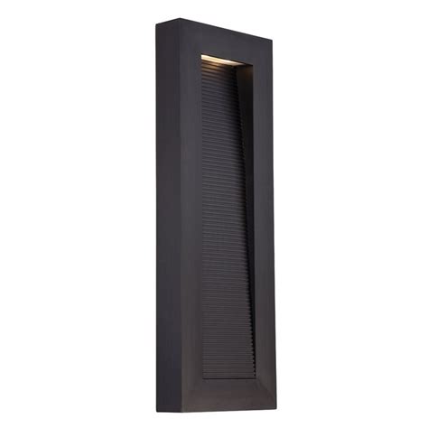 Modern forms dawn led wall light, graphite, 23 by modern forms (6) sale. Modern Forms Urban Black LED Outdoor Wall Light | WS-W1122 ...