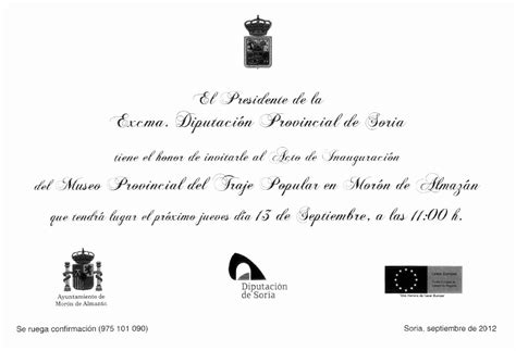 Modelo Carta De Invitacion A Una Inauguracion Modelo De Informe Images