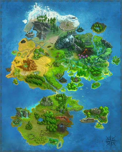 Fantasy Map Georgi Markov On Artstation At