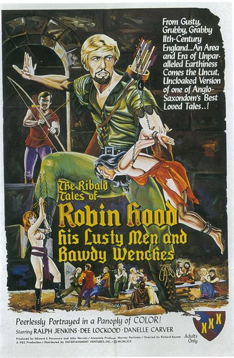 The Ribald Tales Of Robin Hood His Lusty Men And Bawdy Wenches Movie POSTER Style A X
