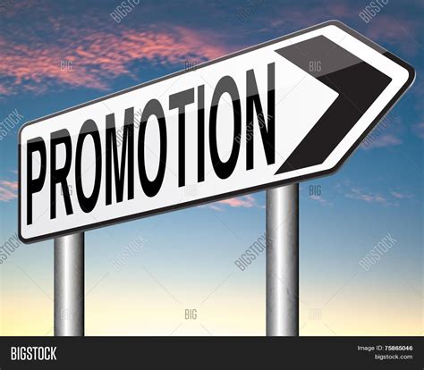 Job Promotion Sales Image And Photo Free Trial Bigstock