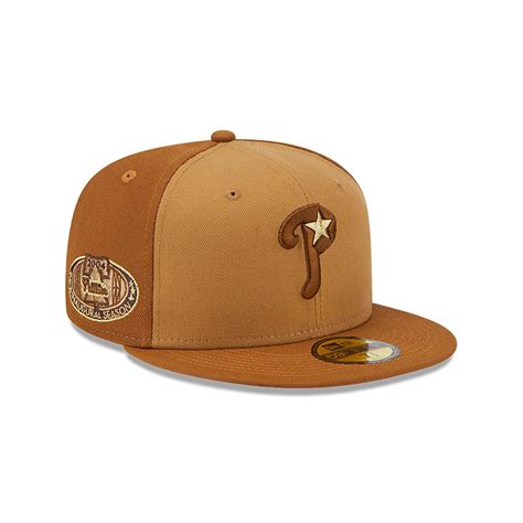 Official New Era Tri Tone Brown Philadelphia Phillies 59fifty Fitted