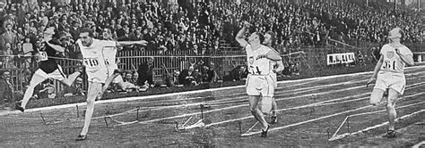 Abrahams Wins The 100m Final 1924 Paris Olympics Available As Framed Prints Photos Wall Art