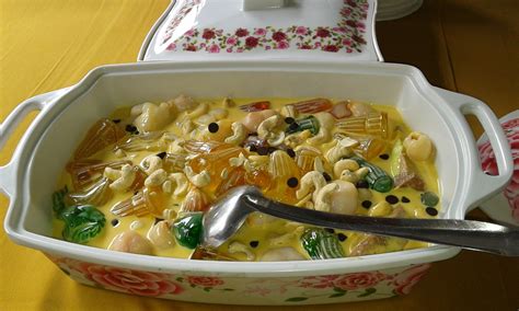 Puding jagung kastard mudah | easy custard corn pudding. Dairi@Hatiku: Puding Kastard Berkuah Dengan Buah-buahan