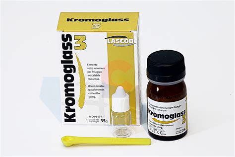 Kromoglass 3 Glass Ionomer Cement 35g New Citizens Dental Supply And