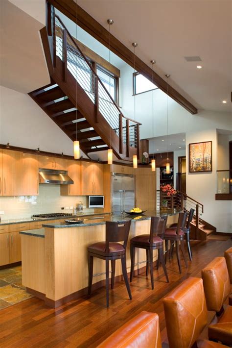 55 Amazing Space Saving Kitchens Under The Stairs Stairs In Kitchen