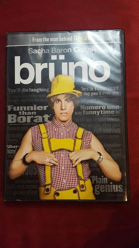 Brüno Dvd 2009 Sacha Baron Cohen Gustaf Hammarsten Dvd Sacha