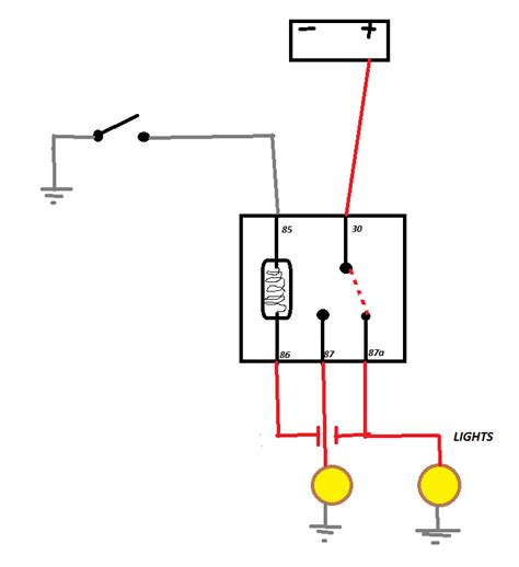 5 Pin Relay Schematic