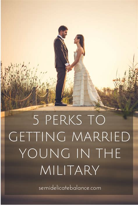 5 Perks To Getting Married Young In The Military