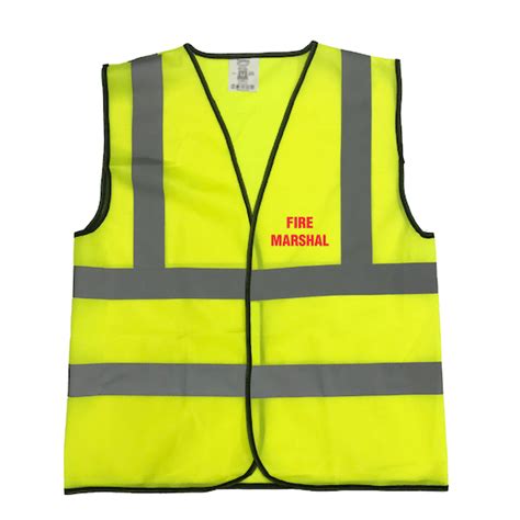 Standard Hi Vis Vest Fire Marshal