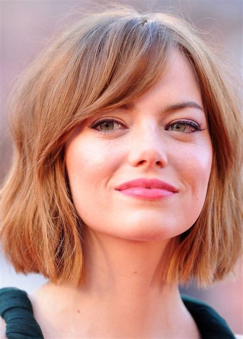 The classic bob is consistently regarded as a pleasing hairstyle for those with round faces, most notably when side parted. Goodlooking Short Hairstyles For Round Faces Graduated Bob ...