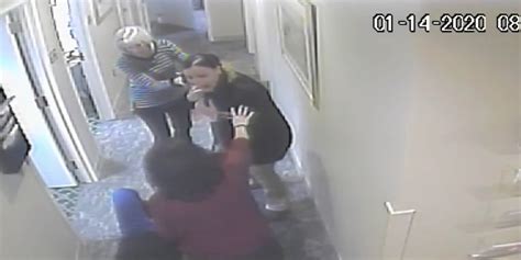 Video Woman Is Accused Of Stealing Purse Assaulting Employees At