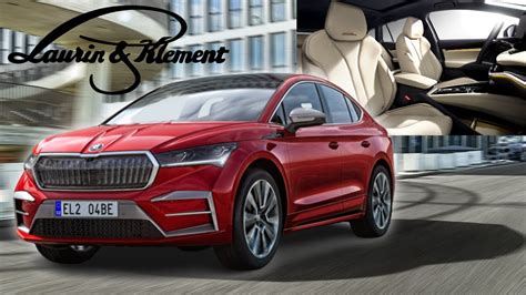 Skoda Enyaq Laurin Klement Revelead With More Power And Range YouTube