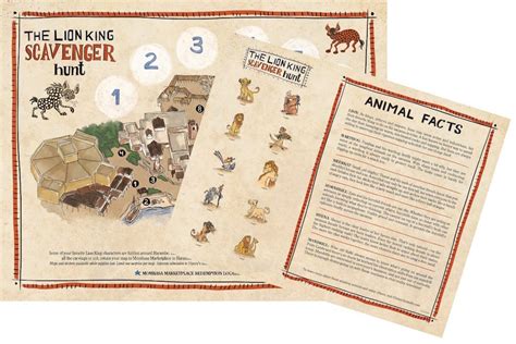 Disneys Animal Kingdom Introduces The Lion King Scavenger Hunt