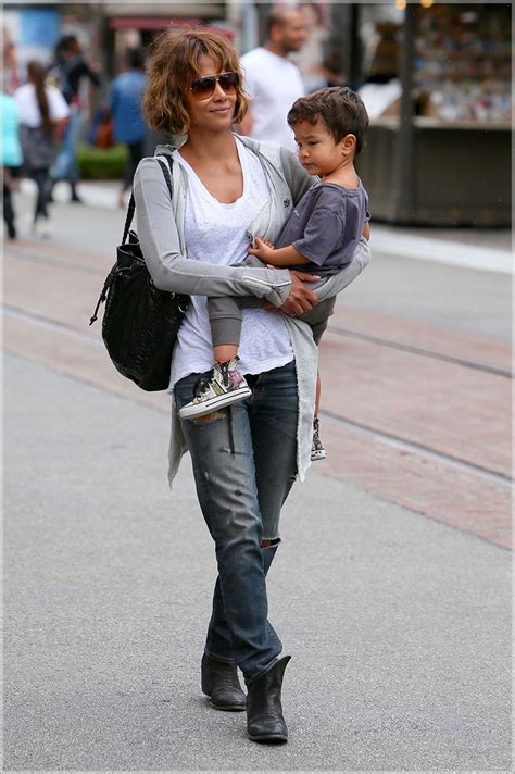 Halle Berry And Son Maceo Sandra Rose