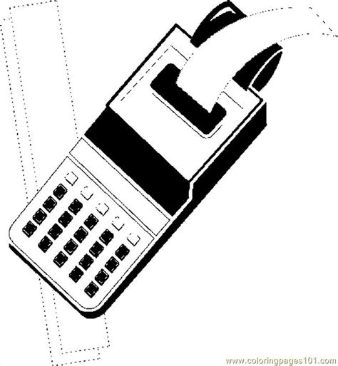 Useful for knowing what color temperature a certain color point corresponds to. Calculator 1 Coloring Page - Free School Coloring Pages : ColoringPages101.com