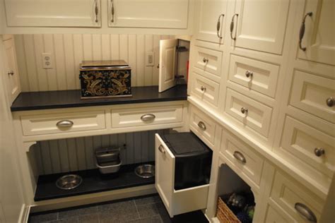 Tips to keep your dog food fresh. What is the black container in the cabinet, dog food ...