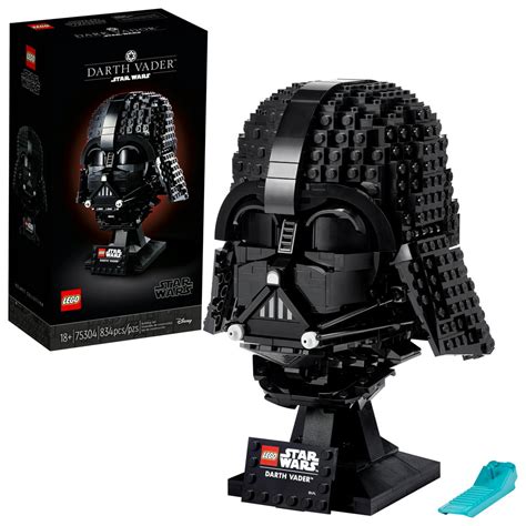 Lego Star Wars Darth Vader Helmet 75304 Collectible Building Toy 834