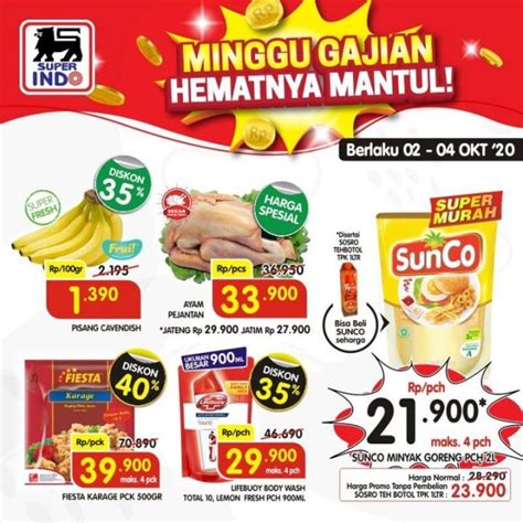 Salah satunya promo jsm superindo yang dikeluarkan pada. Katalog Promo JSM Superindo Periode 2-4 Oktober 2020 ...