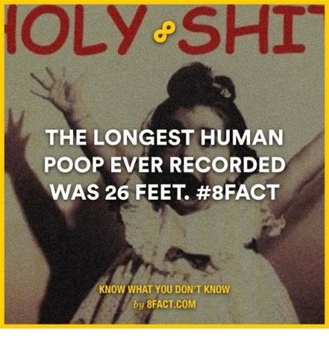 Worlds Longest Poop 26 Feet