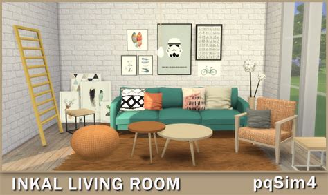 Inkal Living Room Sims 4 Custom Content