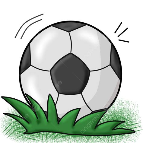 Cartoon Soccer Ball Clipart Transparent Background Cartoon Soccer Ball