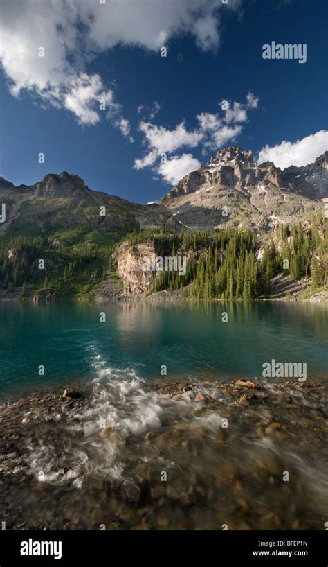 Lake Ohara Mount Huber Yoho National Park British Columbia Canada