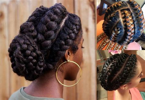 How to care for curly hair & more. Stunning Goddess Braids Hairstyles For Black Women ...