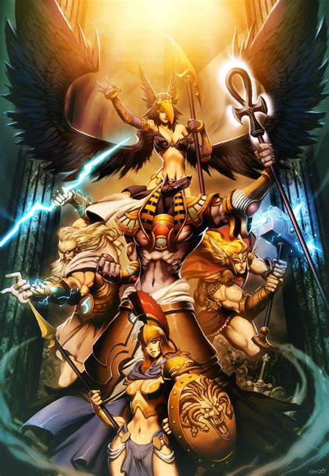 Gods Myth Pantheons By Genzoman On Deviantart
