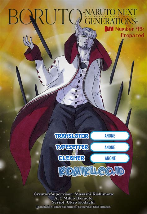 First of all, thanks to the author for bringing up. Update! Baca Manga Boruto Chapter 49 Full sub Indo ...