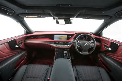 Lexus Ls 500 Hybrid Is A Sleek Four Door Sedan
