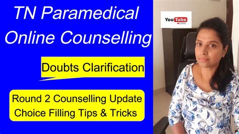 Paramedical Online Counselling Paramedical Round 2 Counselling Update