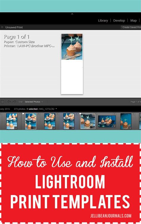 How To Install And Use Lightroom Templates Jellibean Journals