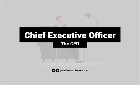 Ceo Definition Explained The Chief Executive Officers
