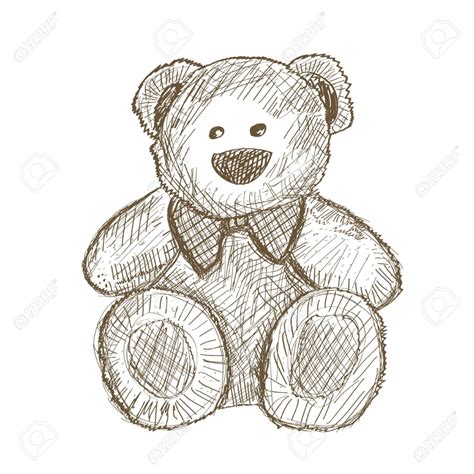 Teddy Bear Sketch Teddy Bear Drawing Dark Drawings Cute Drawings