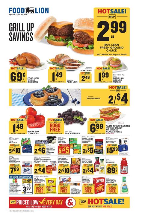 Weekly specials for your nearest store. Food Lion Weekly Ad Apr 24 - 30, 2019