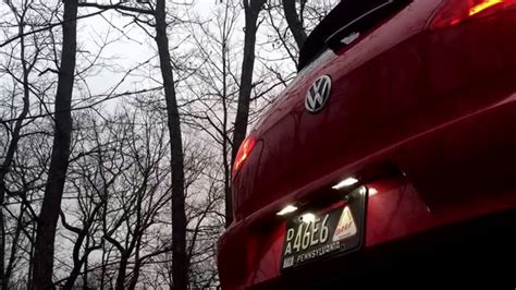 Mk7 Gti Hpa Street Catback Exhaust With Apr High Flow Downpipe With Cat Cold Start Youtube