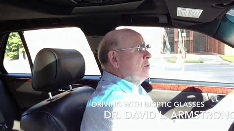 Driving With Low Vision By Wearing Bioptic Telescopic Glasses Youtube