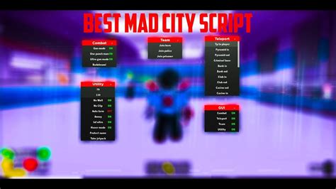 Roblox Mad City Best Gui Madshitty Youtube