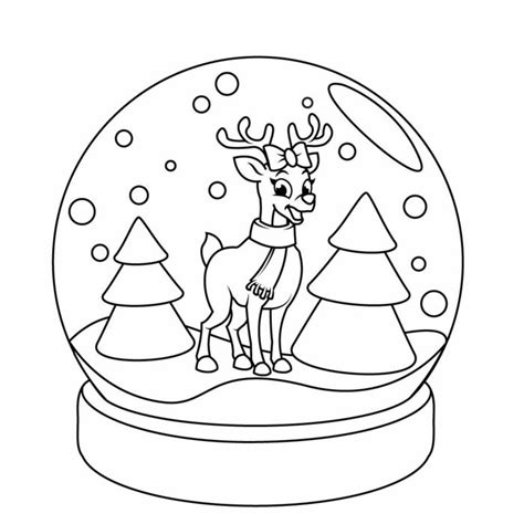 ideas de dibujos navideños para colorear Páginas para colorear de navidad Dibujos