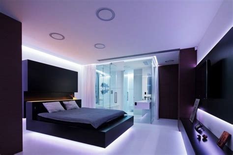 Led Bedroom Lighting Fixtures Interior De Apartamentos Interior